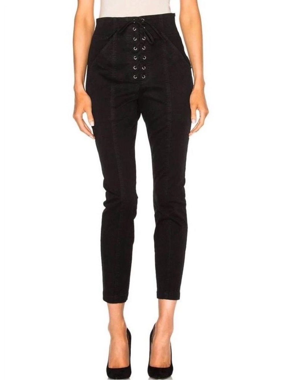 ALC Women's Kyle Lace Up Ankle Pants Sz 4